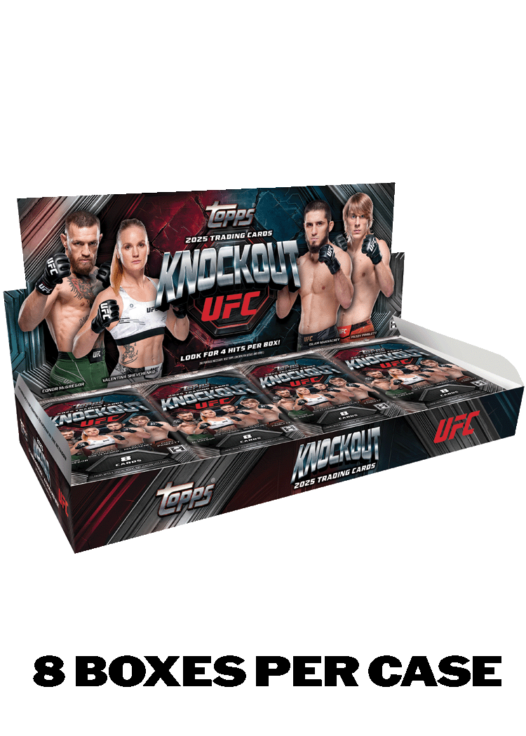 2025 Topps Knockout UFC - Hobby Box - Sealed Case