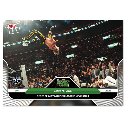 Logan Paul - 2025 WWE Topps NOW® - Card 65 - PR: 4940