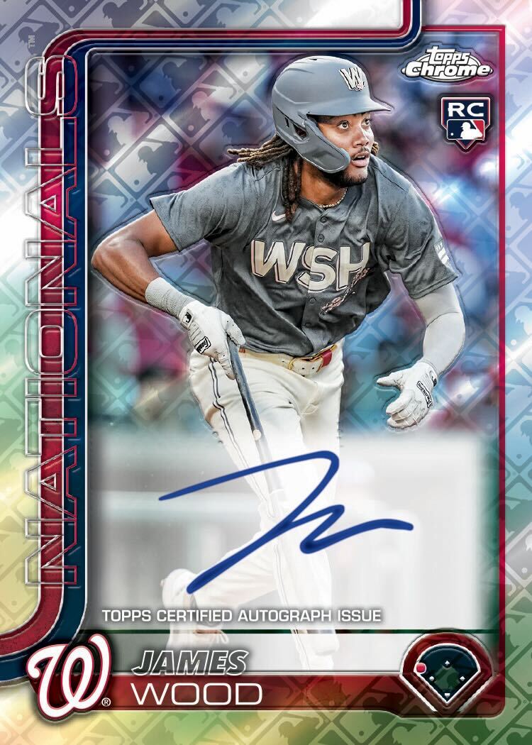 2025 Topps Chrome® Baseball Logofractor Edition