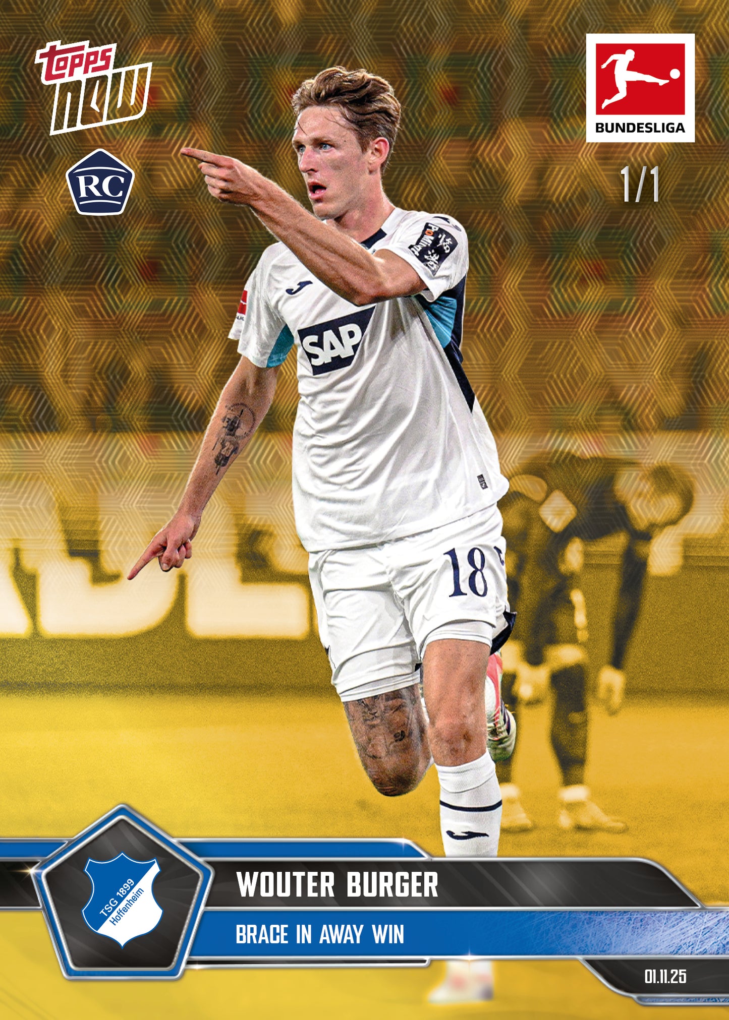Wouter Burger - 2025-26 Bundesliga Topps NOW® - Card 55