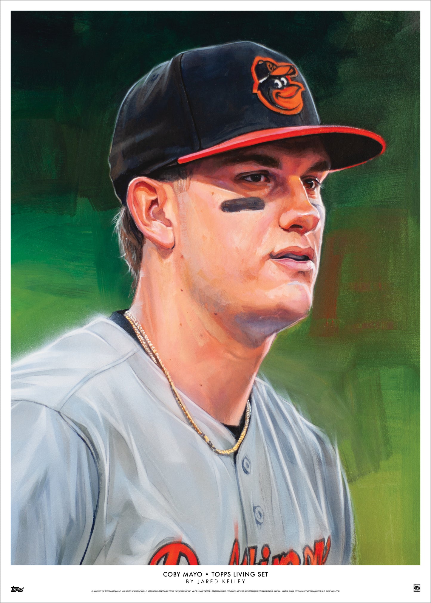Topps Living Set Fine Art Print #865 - Coby Mayo